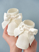 Носочки трикотажные Little Star 00055 (ЧЗ-мз) мадина, крем, 6 см