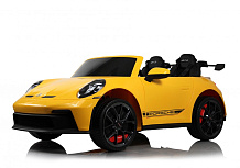 Детский электромобиль RiverToys Porsche 911 GT3 Y911YY Y911YY-YELLOW/желтый