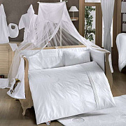 Детский комплект в кроватку Kidboo Dreams 4 предмета White