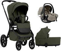 Коляска 3 в 1 Sweet Baby SBL Orso + автокресло Premier Begie Dark Green