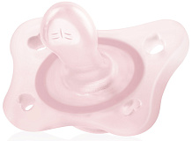 Пустышка Chicco PhysioForma Mini Soft силиконовая 0-2 мес, 2 шт. Pink