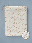 Пелёнка Little Star трикотажная теплая 614012 (ЧЗ-мз) звездочки