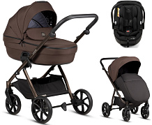 Детская коляска Tutis Uno 6 Plus Essential collection 3 в 1 с автокреслом Beno Black 1602147 Tiramissu