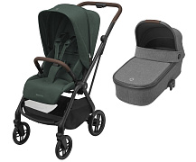 Детская коляска Maxi-Cosi Leona²  Oria 2 в 1 1204403110 Twillic Green/1507029110 Select Grey