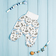 Ползунки Vikalex Акулята на широкой резинке 50