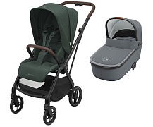 Детская коляска Maxi-Cosi Leona²  Oria 2 в 1 1204403110 Twillic Green/1507050110 Essential Grey