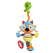 Мягкая игрушка-подвеска на прищепке Biba Toys Крошка-енот длина 30 см BS177