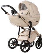 Детская коляска Adamex Chantal Pro Natura 3 в 1 CN-3-VANILLA (СВ. БЕЖ. КОЖА)