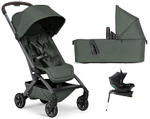 Коляска 2 в 1 Joolz Aer 2 и автокресло Baby-Safe Core Space Black и база Baby-Safe Core Forest green