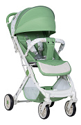 Детская прогулочная коляска Farfello Comfy Go Green/colorful white frame