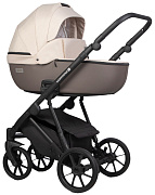 Детская коляска Riko Basic Montana Plus X 3 в 1 43 Mocca (коричневый-бежевый)