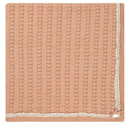 Плед НаследникЪ Выжанова 90х90 см НВ2024 пудра