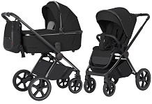 Коляска Carrello Ultimo Chrome CRL-6524 2025 2 в 1 Sable Black