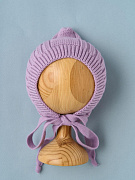 Шапочка вязаная Little Star Гномик 80125 (ЧЗ-нк) орхидея 38