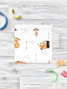 Двусторонний плед Mjolk Лисички 120х85 см