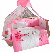 Детский комплект в кроватку Kidboo Little Princess 4 предмета