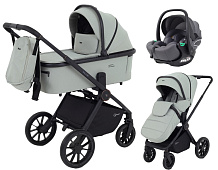 Детская коляска Rant Falcon Neo 3 в 1 с автокреслом Evomax Grey Sage