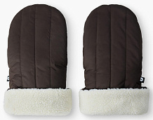 Муфты-варежки для колясок Happy baby 97014-0 ЧЗ темный шоколад / dark chokolate