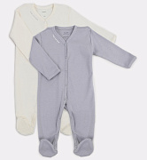 Комбинезон Rant Hugs and Kisses 2 шт Arctic Grey 68