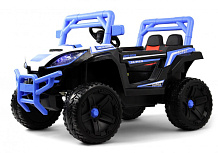 Детский электромобиль RiverToys L888LL синий