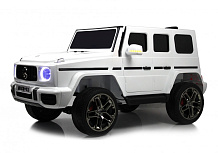 Детский электромобиль RiverToys Mercedes-AMG G63 G111GG, 24V белый