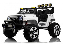 Детский электромобиль RiverToys М707БХ М707БХ-WHITE белый