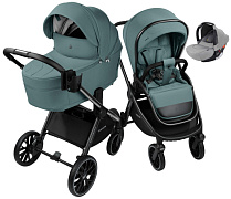 Детская коляска AmaroBaby Phenom 3 в 1 с автокреслом Rant Cruise Grey лагуна