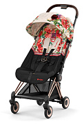 Прогулочная коляска Cybex Coya Spring Blossom Light/Rosegold