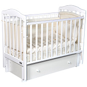 Детская кроватка Bellini Alba Premium (универсальный маятник) белый