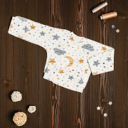 Распашонка Vikalex Звездное небо футер 50