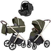 Коляска Carrello Vector CRL-6550 Vega Absolute Black 3 в 1 Deep Green