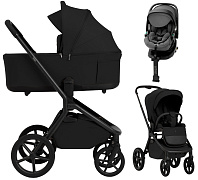 Коляска 4 в 1 Sweet Baby SBL Orso New + автокресло Premier Plus Grey New Black
