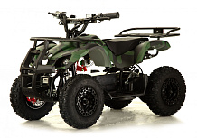 Детский электроквадроцикл RiverToys ANRI зеленый камуфляж
