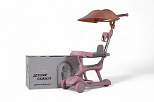 Детский cамокат-беговел RiverToys HB-111-A HB-111-A-PINK/розовый