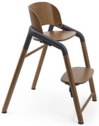 Растущий стул Bugaboo Giraffe base Warm Wood/Grey