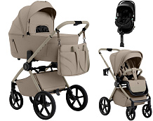 Коляска 4 в 1 Sweet Baby SBL Elegante Therma Colore 2.0 и автокресло Premier Plus Black Champagne Beige