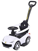 Детская каталка Sevillababy GT Sport 3 в 1 с ручкой BC608P white/белый