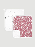 Муслиновые салфетки для кормления Mjolk 2 шт 26х55 см Botanica / Ночное небо