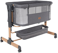 Колыбель Pituso Flora OD-B12 Dark Grey