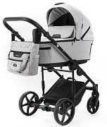 Детская коляска Adamex Zico New 3 в 1 ZN-TK01 (СВЕТЛО-СЕРЫЙ)