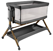 Колыбель Amarobaby Care механическая темно-серый