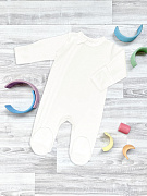 Комбинезон Mjolk Sleep and Play Ecru швы наружу 62