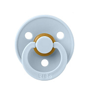 Пустышка латексная Bibs Colour Symmetrical, 0+ 121231 Baby Blue
