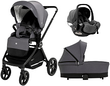 Коляска 3 в 1 Sweet Baby Stella + автокресло Premier Grey Dark Grey