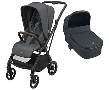 Детская коляска Maxi-Cosi Leona²  Oria 2 в 1 1204204110 Twillic Graphite/1507750111 Essential Graphite