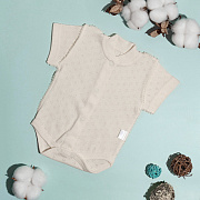 Боди Vikalex Ажур экрю короткий рукав 62