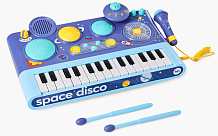 Детская игрушка пианино Happy Baby Space Disco 331923 синий