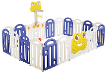 Детский ограждение-манеж Pituso Frog Синий/Blue (без шаров) 225х150х61