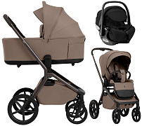 Коляска 3 в 1 Sweet Baby SBL Orso New + автокресло Premier Black New Dark Beige