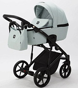 Детская коляска Adamex Mobi 3 в 1 M-TK27 (СЕРО-ЗЕЛЕНЫЙ)